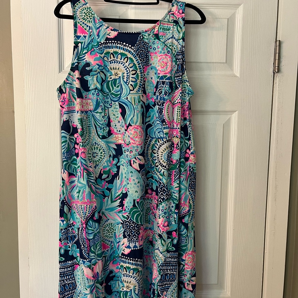 Lilly Pulitzer Swing Sleeveless Floral Dress
